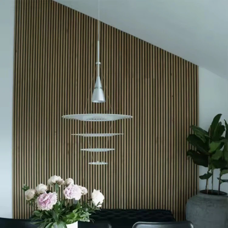 3D Fluted Mdf Wave Acoustic Wall Panel